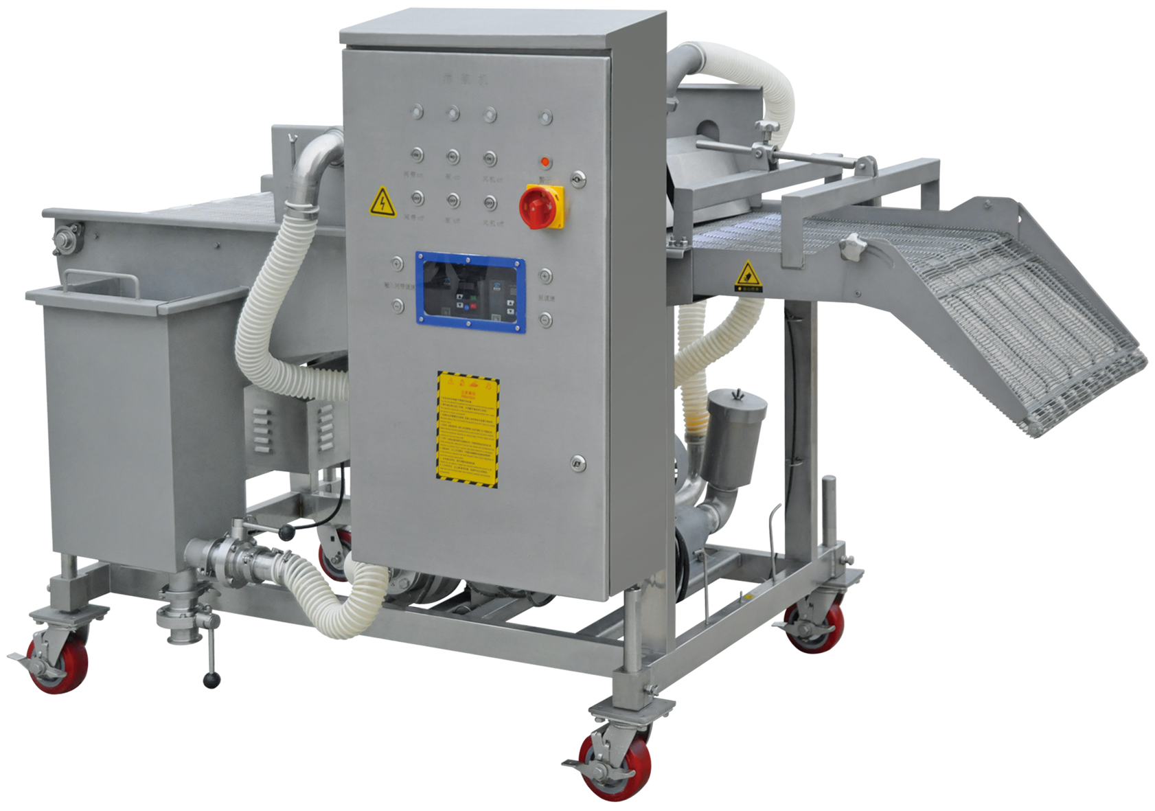 Machinery Middle Capacity Hamburger Nuggets Coating Battering Machine